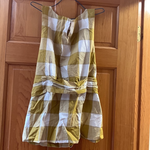 NWT Ann Taylor Belted Checker Top - Size M - Picture 3 of 3